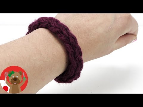 指で簡単にブレスレットを編もう